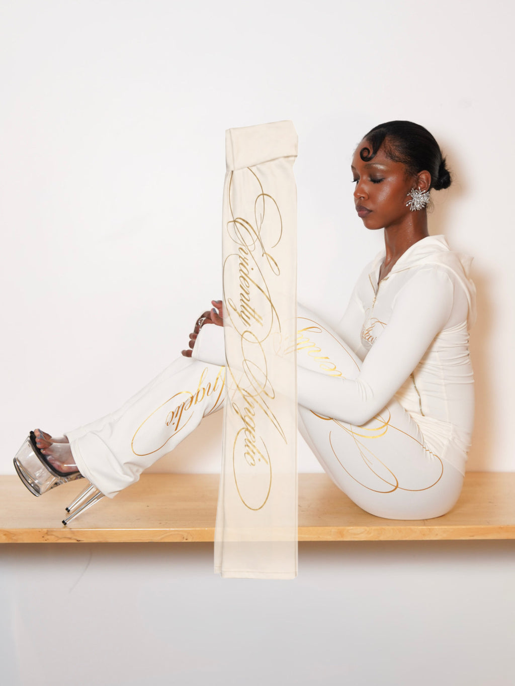 Evidently pants- Ivory