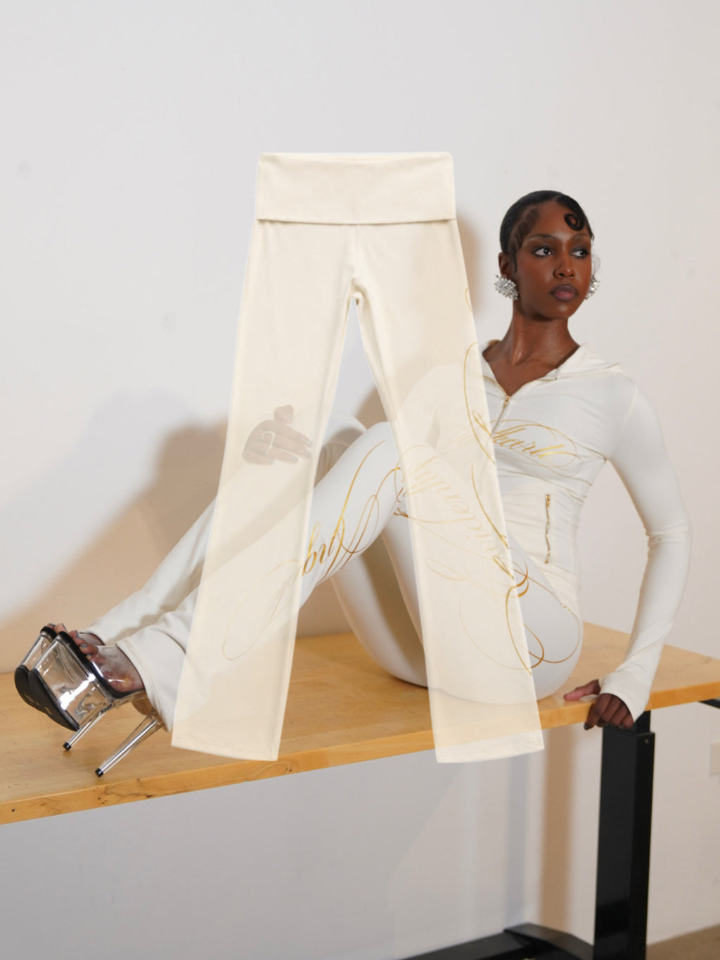 Evidently pants- Ivory