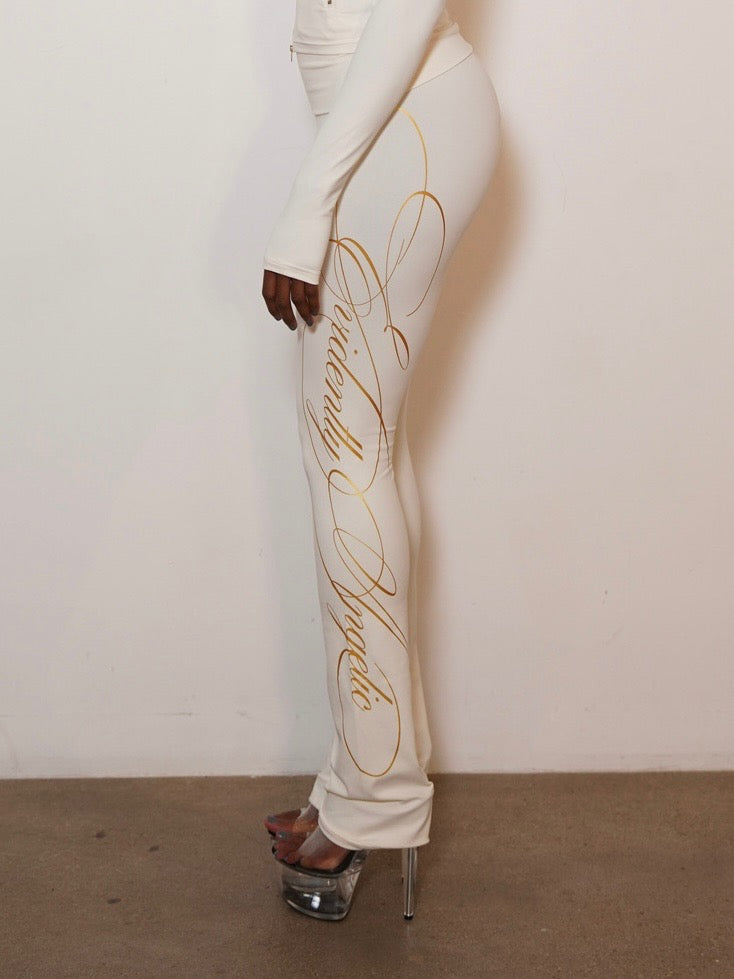 Evidently pants- Ivory